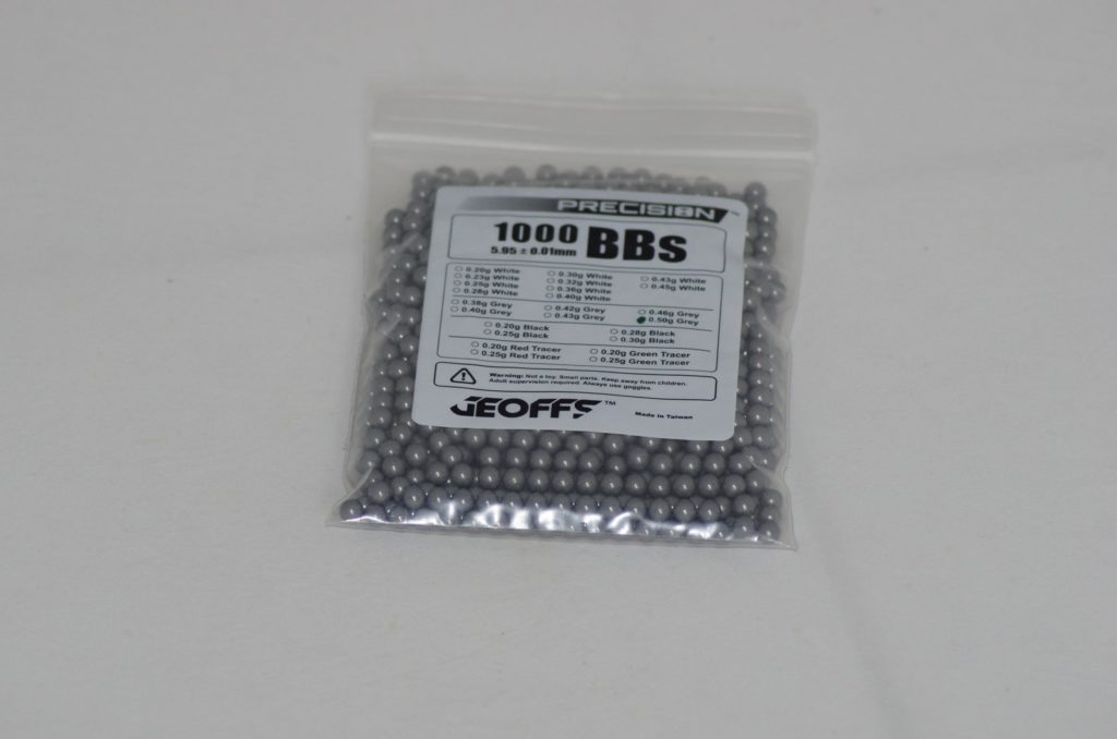 Pot 1000 Billes (BBs) Blanches 0.40g Precision Ammunition ASG